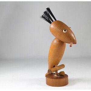 Vintage Smoking bird bottle opener, MCM Smoking Bird Bottle Opener, Housewarming